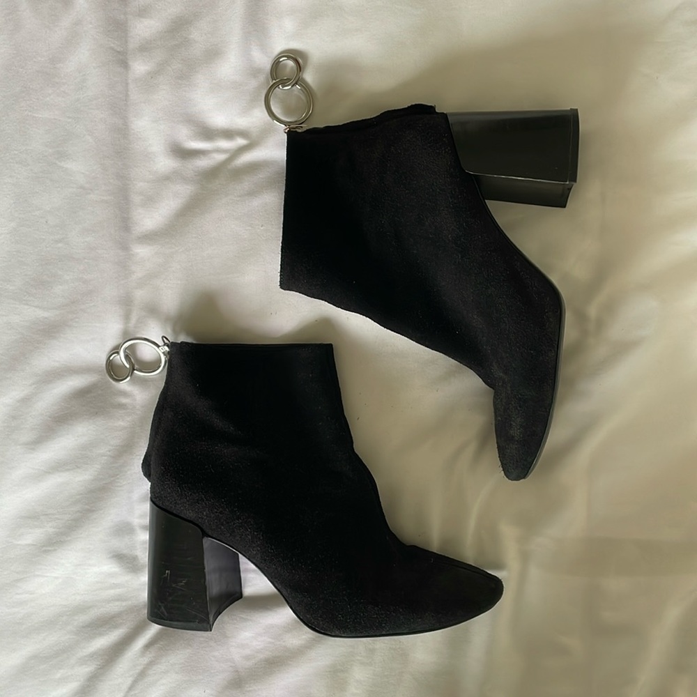 Zara black boots